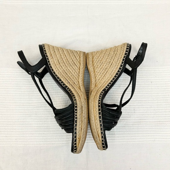 Stuart Weitzman Espadrille Wedge Sandals - Picture 9 of 15